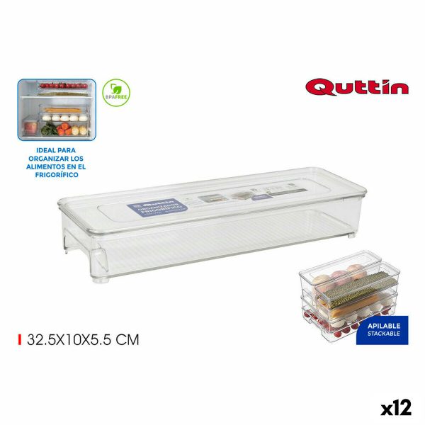 Multi-Purpose Organiser Quttin With lid 32,5 x 10 x 5,5 cm Sale