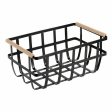 Multi-purpose basket Confortime Black 36 x 22 x 15,5 cm (6 Units) Online Hot Sale