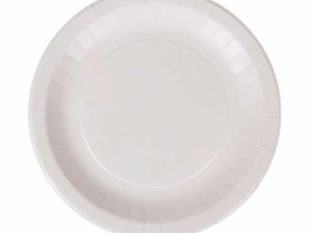 Plate set Algon Disposable White Cardboard 28 cm (15 Units) Discount