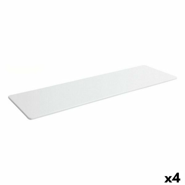 Snack tray Viejo Valle Bayahibe Melamin White 53 x 16,2 x 0,6 cm (4 Units) For Discount