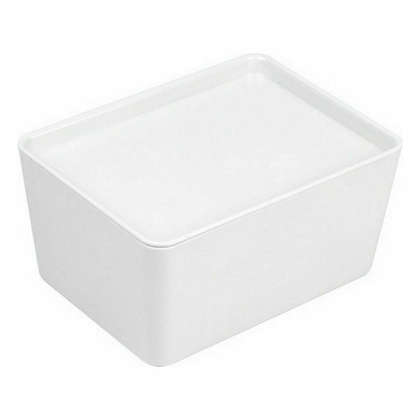 Stackable Organising Box Confortime With lid 17,5 x 13 x 8,5 cm (12 Units) Sale