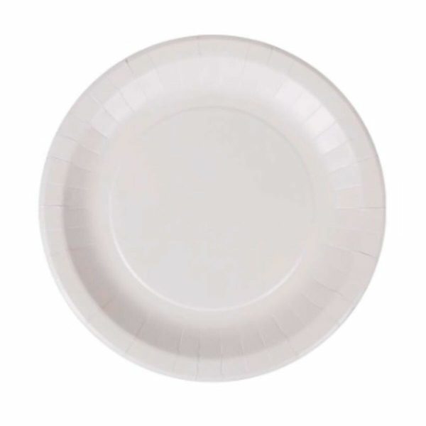 Plate set Algon Disposable White Cardboard 28 cm (15 Units) Discount