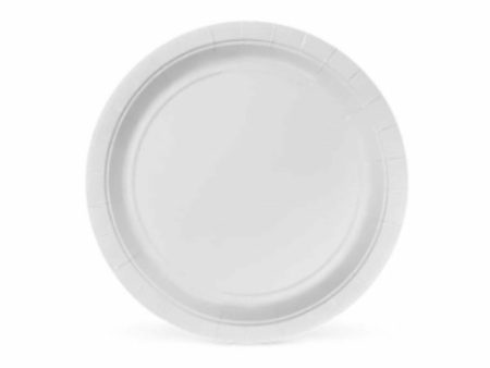 Plate set Algon 20 cm Disposable White Cardboard (36 Units) Online Sale