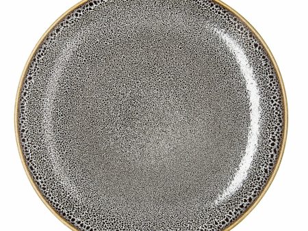 Flat Plate Ariane Jaguar Freckles Brown Ceramic 27 cm (6 Units) Discount