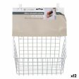 Multi-purpose basket Confortime Aluminium 7,5 x 12,5 x 24,5 cm (12 Units) For Sale