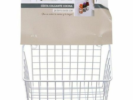 Multi-purpose basket Confortime Aluminium 7,5 x 12,5 x 24,5 cm (12 Units) For Sale