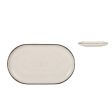 Snack tray La Mediterránea Anllo Oval 25 x 15 x 2,2 cm (18 Units) Online Hot Sale