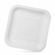 Plate set Algon Disposable White Cardboard 23 x 23 x 1,5 cm (10 Units) Fashion