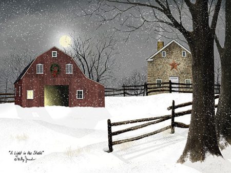 BJ1068A - Light in the Stable - 16x12 Online Hot Sale