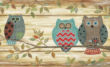 ALP1320 - Three Wise Owls - 18x9 For Cheap